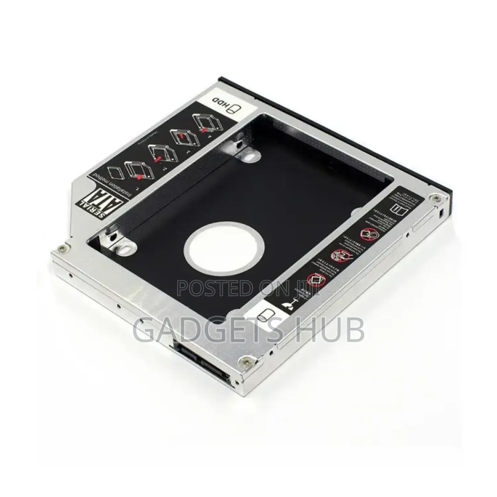 Compatible Aluminum Laptop Case
Optical Bay Second HDD