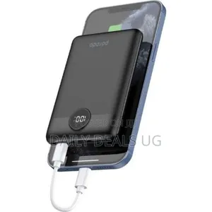 Porodo Super Slim Portable Power Bank 10000 Mah -Black