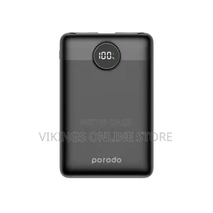 Porodo Super Power Bank 10000mah With 2 Output Fast Charging