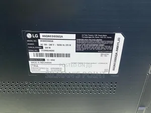 Lg 86" Qned80 Uhd Smart Tv
