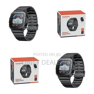 Porodo Nomad Smart Watch Black