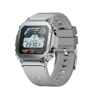 Porodo Nomad Smart Watch, 1.54" Screen, 290mah Silver