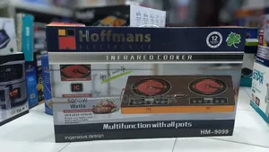 Hoffmans Hm-9099 Double Infrared Cooker - 5000w, German -