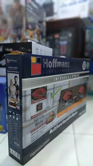 Hoffmans Hm-9099 Double Infrared Cooker - 5000w, German -