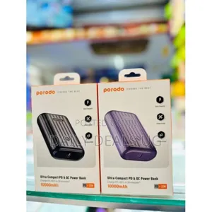 Porodo Power Bank Pd Ultra Wireless Power Bank 10000mah 18w