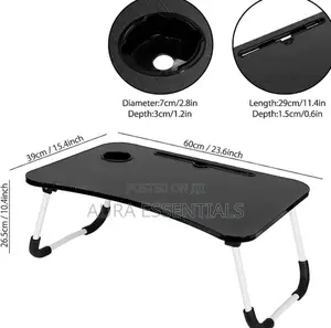 Study Table Foldable Wooden Laptop Bed Tray