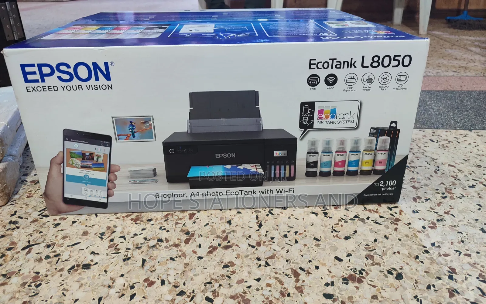 Epson L8050 Id Printer