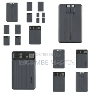 Porodo 10000mah Power Bank Pd-Pbfch029-Bk