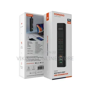 Porodo 85w Multi-Port Usb Charging Hub 35w Power Delivery