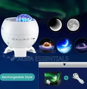 Northern Light Sky Projector Lamp Bluetooth Speaker