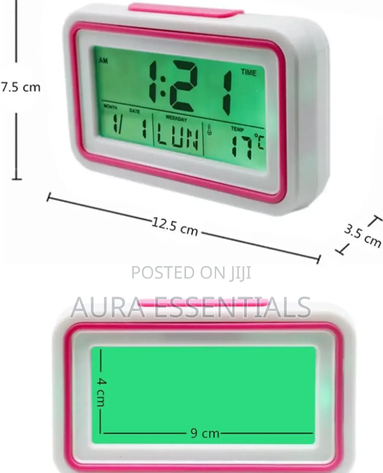 Spanish Talking Alarm Clock With Date