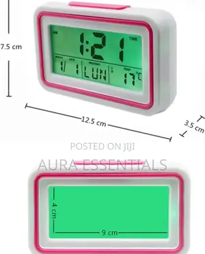 Spanish Talking Alarm Clock With Date