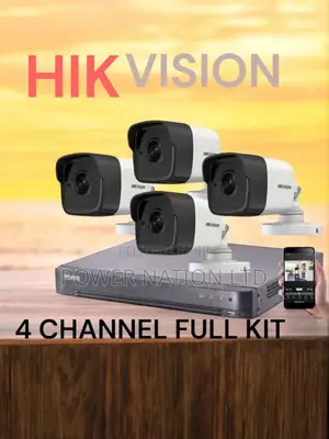 Colorvu 4 Channel CCTV Camera Full Set Boom Booster