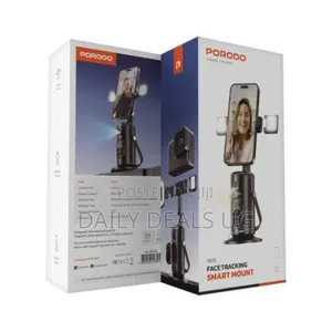 Porodo Face Tracking Smart Mount - Black