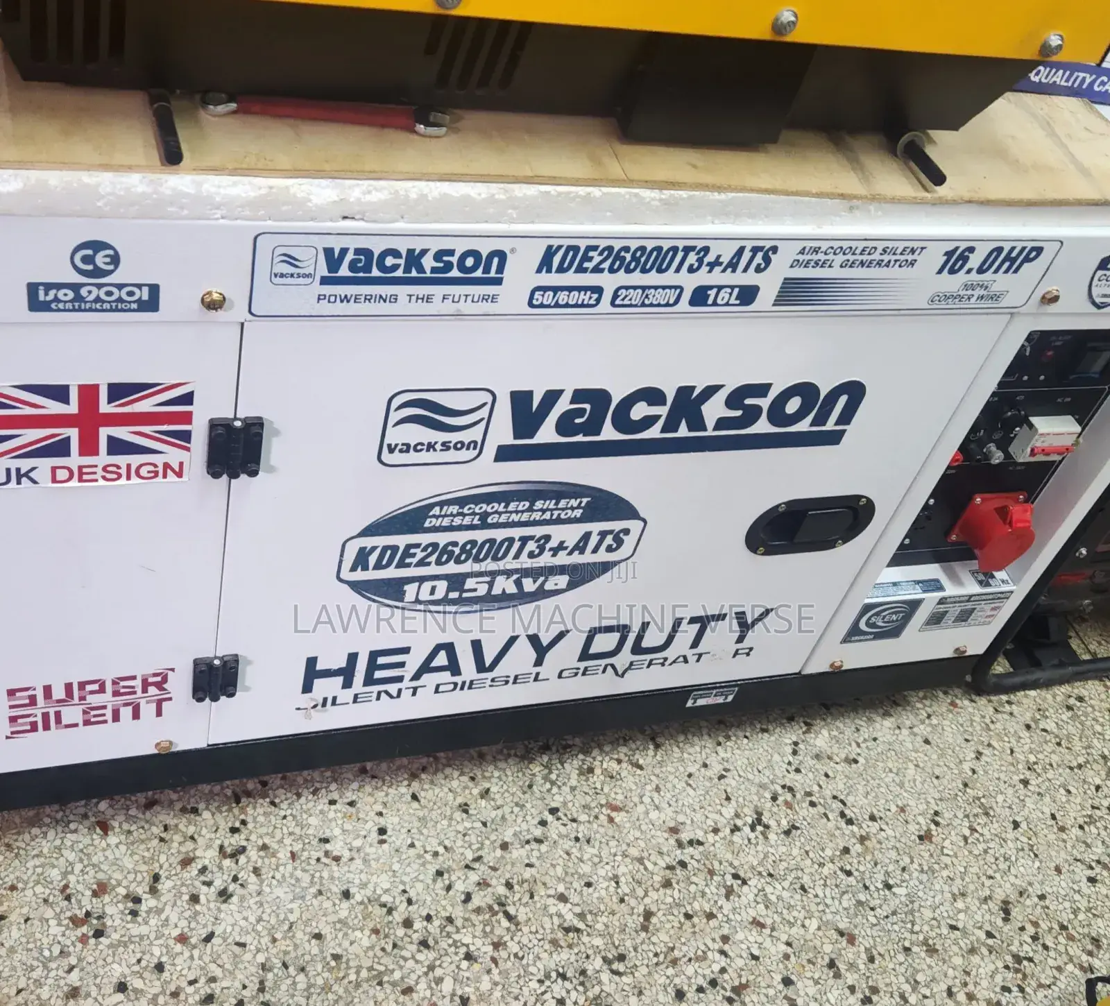 Silent Diesel Generator 10.5kva Three Phase