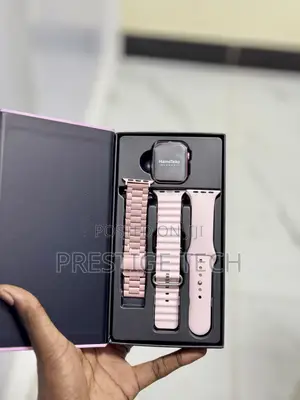 Haino Teko Sq11 Mini Gold Pink Smart Watch For Ladies
