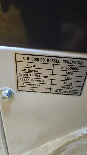 Super Silent Diesel Generator 10000 Watts