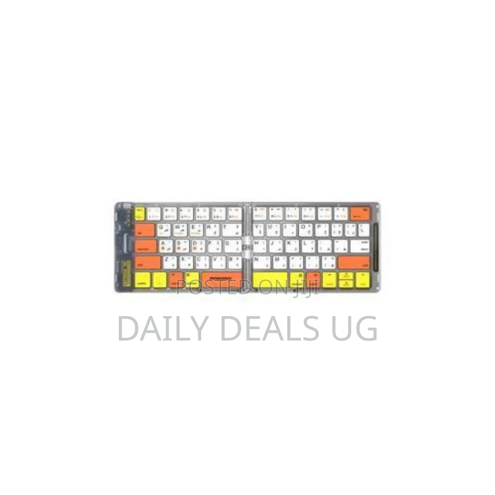 Porodo Crystal Shell Wireless Transparent, Keyboard,