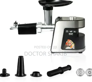 Raf 10 in 1 High Performance Meat Grinder With Sausage Pipe