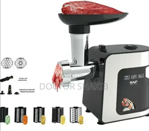 Raf 10 in 1 High Performance Meat Grinder With Sausage Pipe