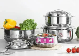 Stainless Steel Food Warming Dishes Lunch Boxes - 4pcs