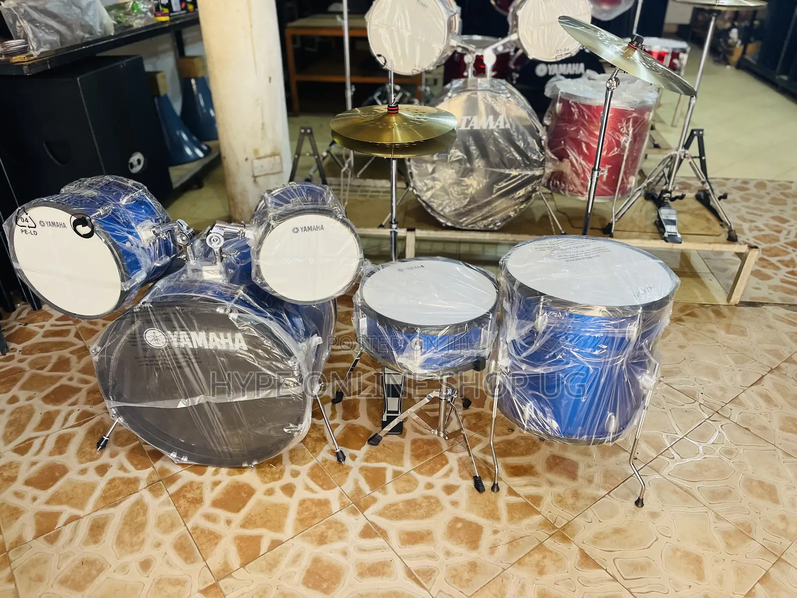 Blues Yamaha Original Drums