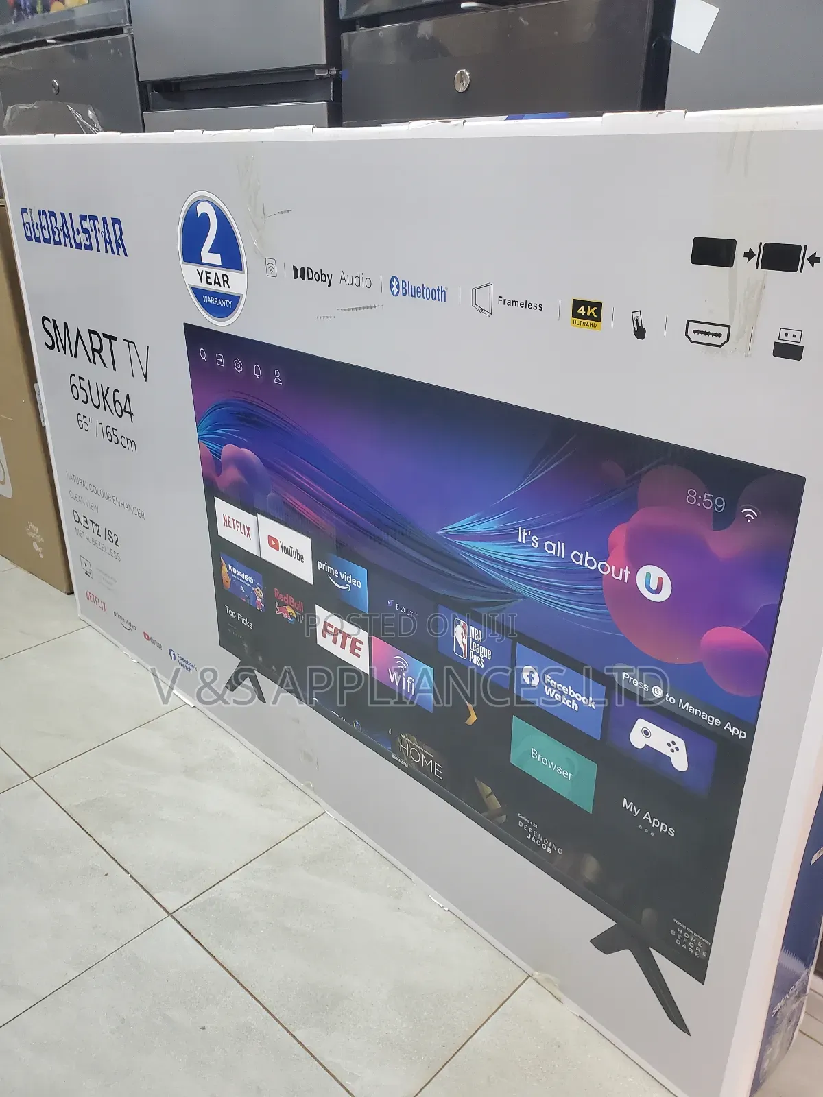 65 Globalstar Smart Tv