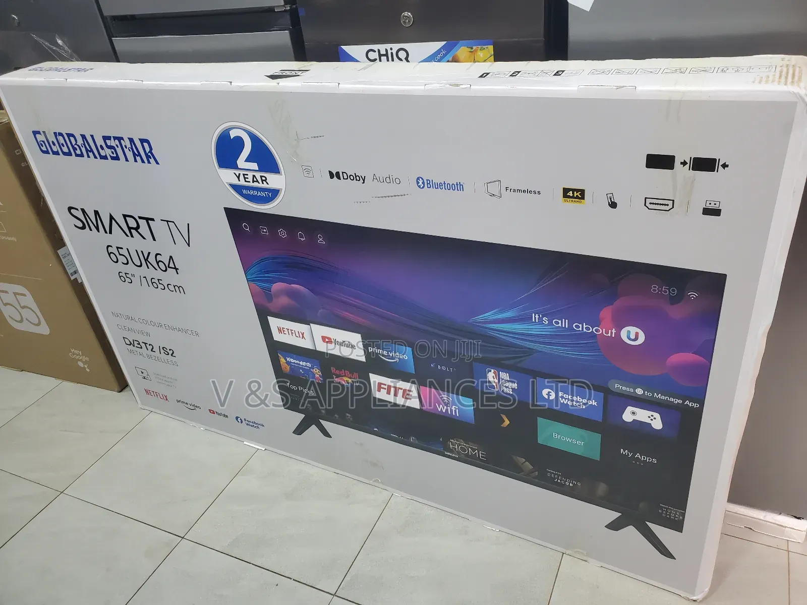 65 Globalstar Smart Tv