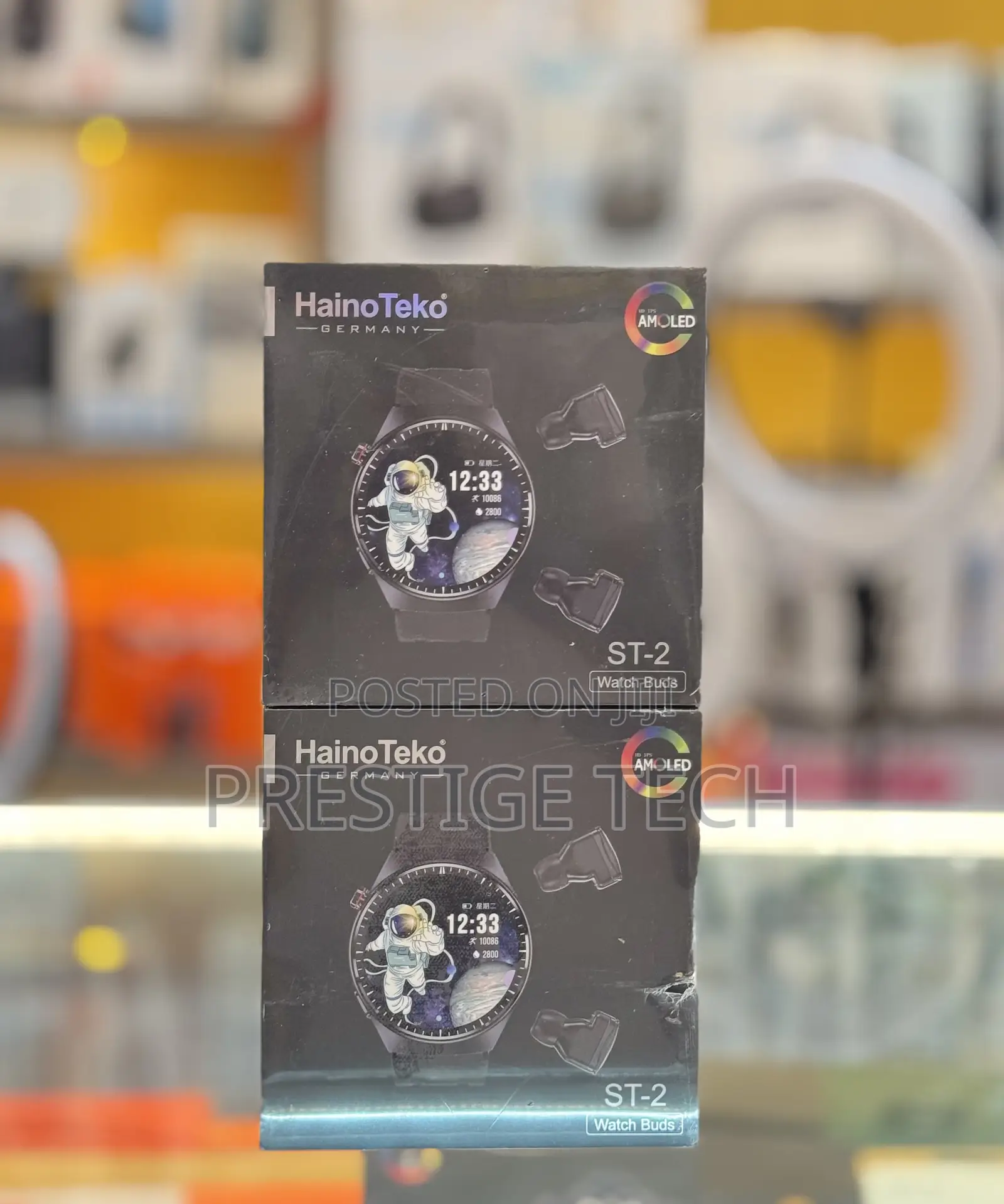 Haino Teko St2 Watch Buds (Smartwatch With Earbuds)