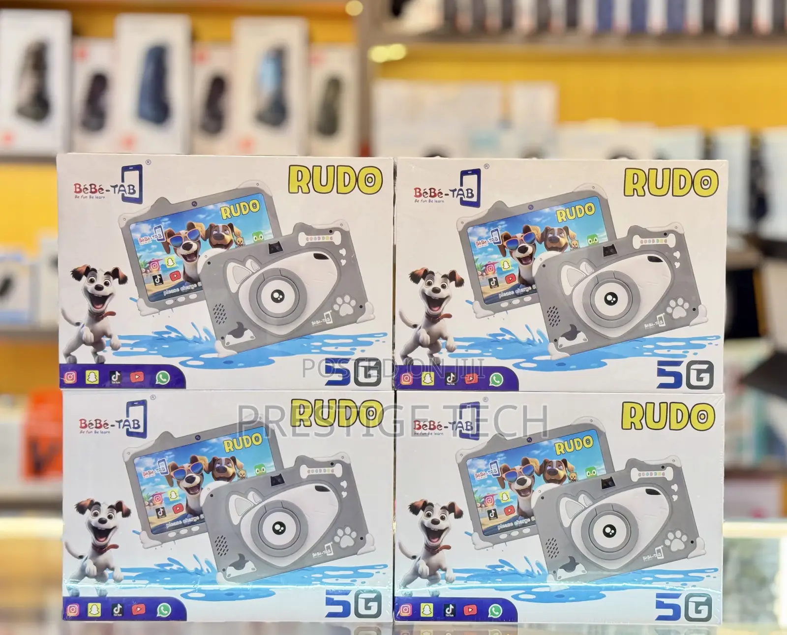 Bebe Tab Rudo 256gb Kids Tablet With Simcard