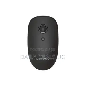 Porodo 2 in 1 Wireless Bluetooth Mouse - Black