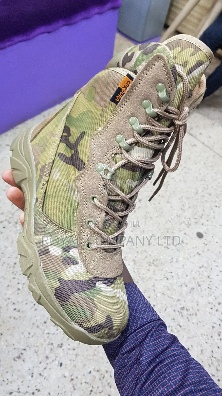 Army Jungle Desert Boots