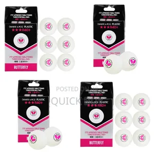 Brand New Butterfly R40 Table Tennis Balls 6pcs