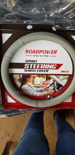 Genuine Leather Steering Wheel Cover for All Cars