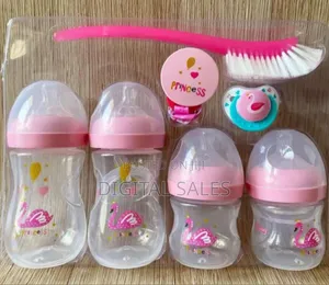 Momeasy New Born Baby Feeding Bottle Set