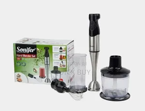 New Branded Hand Blender 3in1 Sonifer Sf-8013