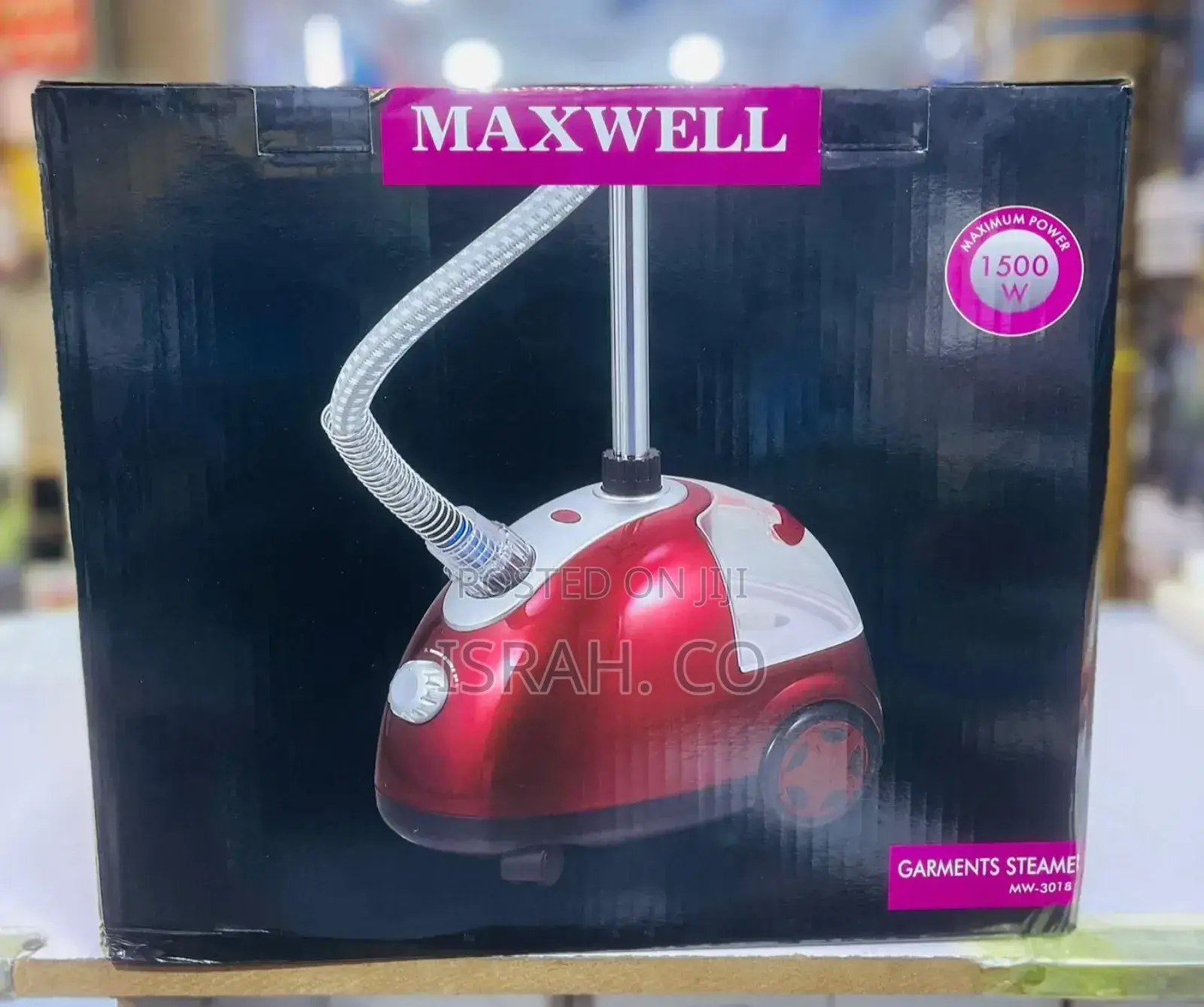 Maxwell Garment Steamer Mw-3018 Model,