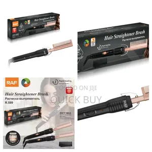 R.599 New Hair Straightener Brush
