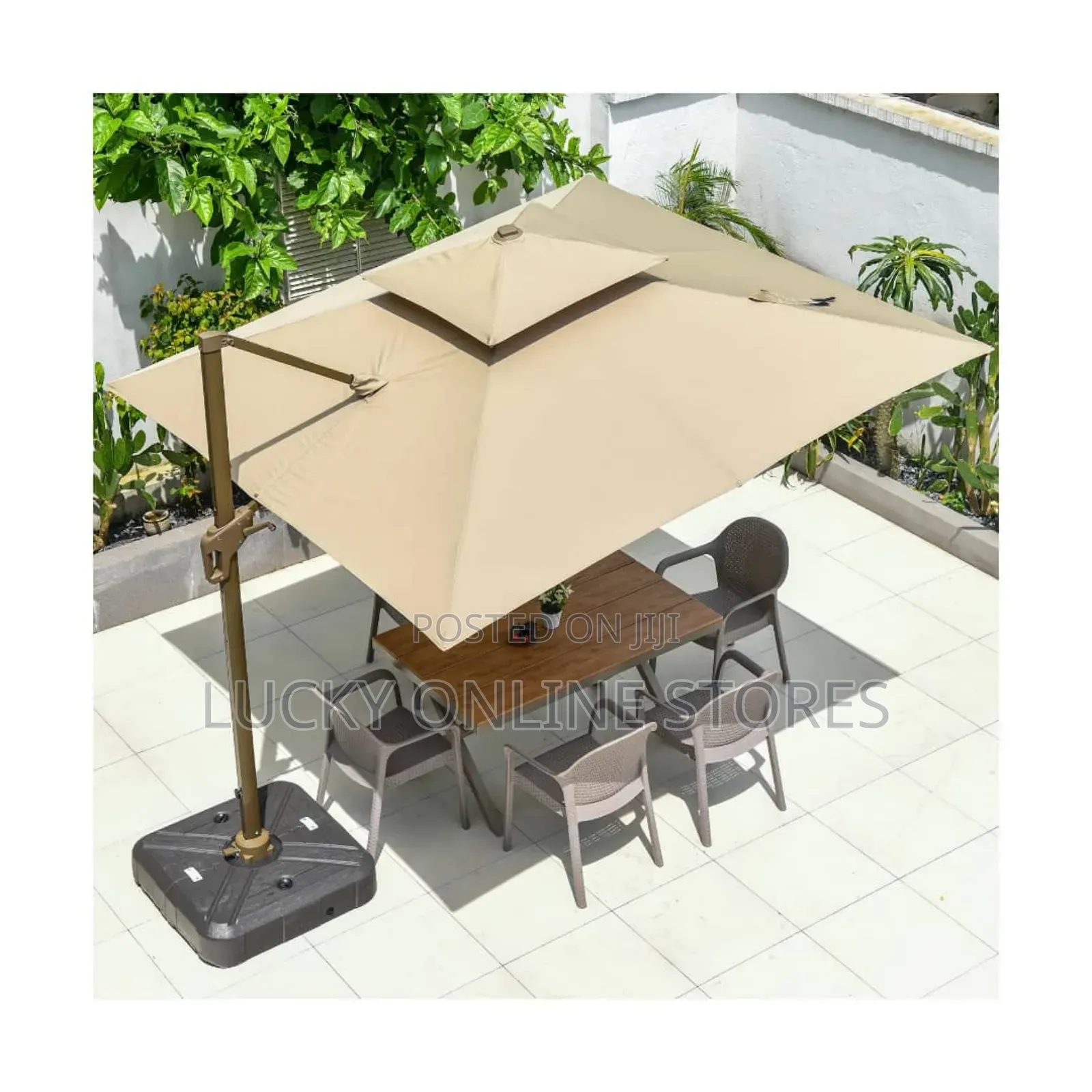 Water Resistant Large Outdoor Umbrella