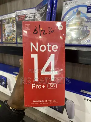 New Xiaomi Redmi Note 14 Pro+ 5G 256 GB Black