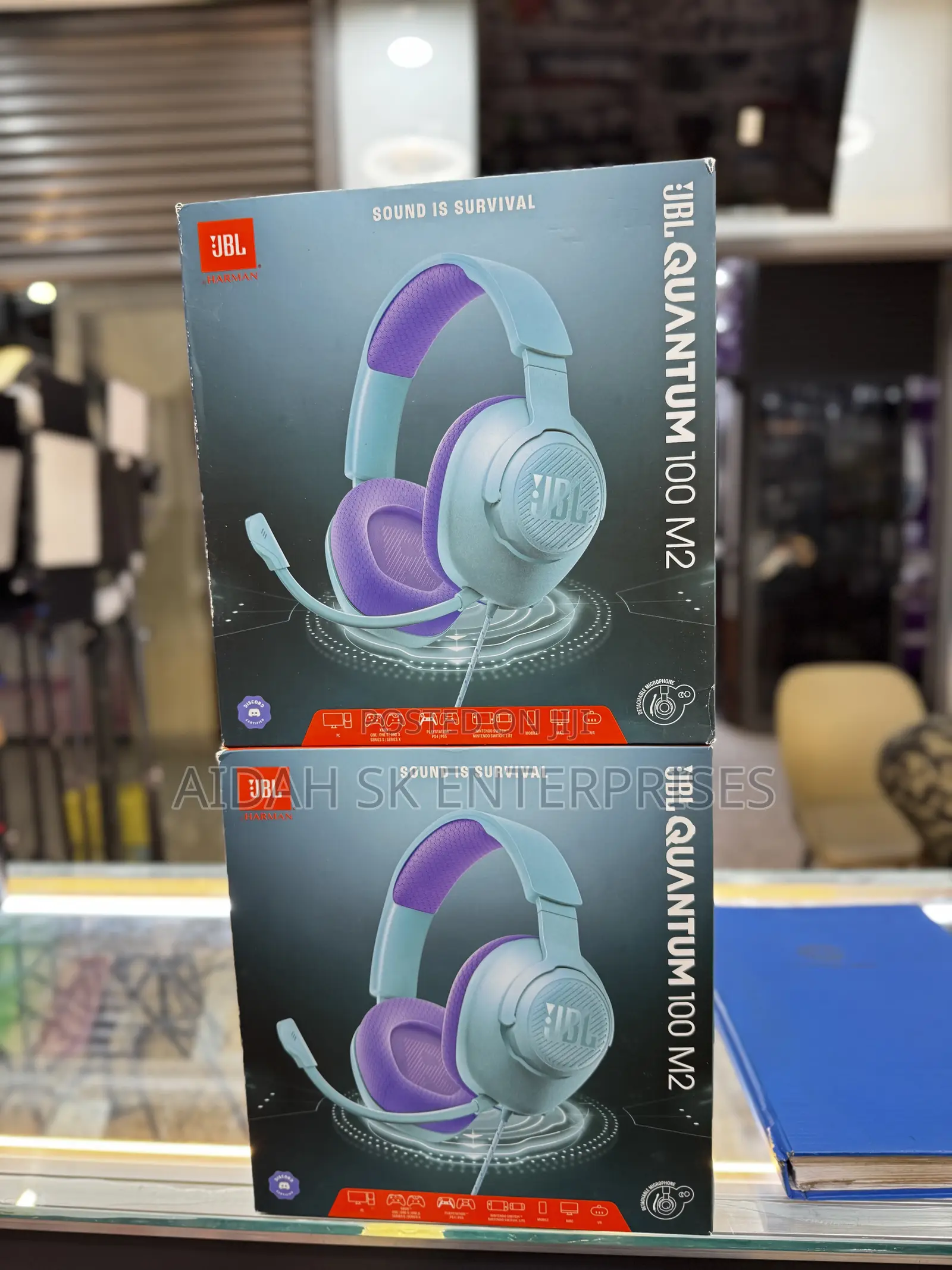 JBL Quantum 100m2 Wired Over-Ear Gaming Headset