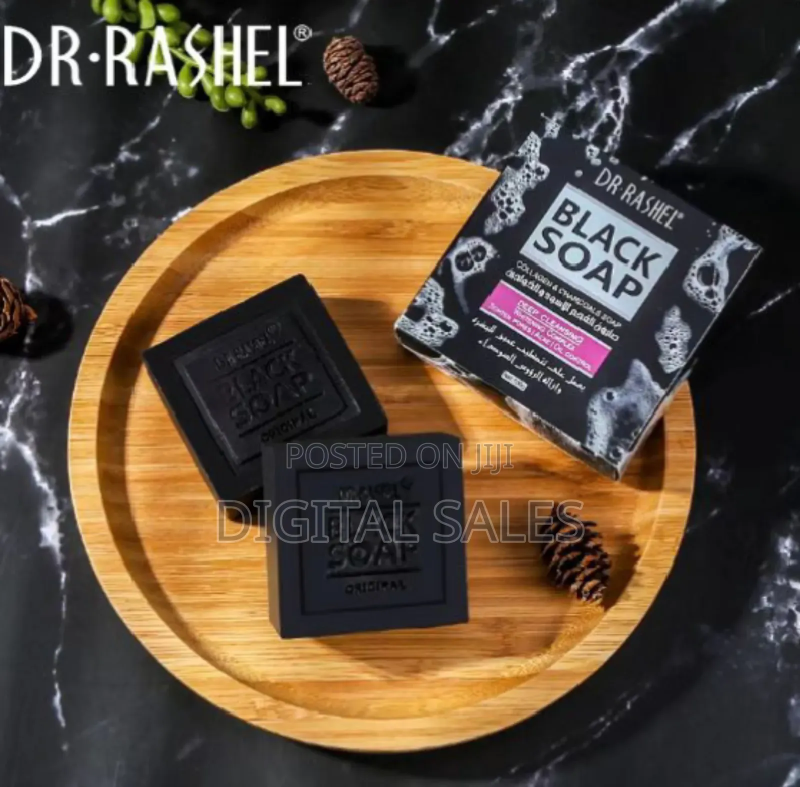 Dr Rashel Collagen Charcoal Black