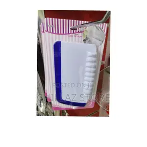 Plastic Cake Scraper.