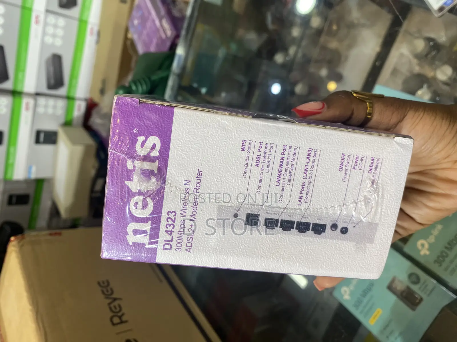 Netis 300mbps Wireless N Adsl2+ Modem Router