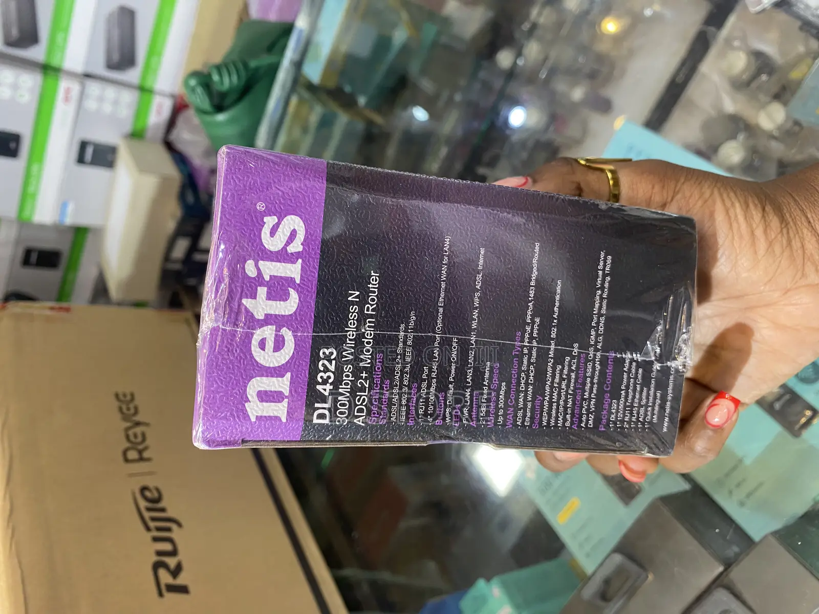 Netis 300mbps Wireless N Adsl2+ Modem Router