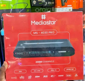 Mediastar Ms - 4030 Pro Digital Satellite Receiver- Black