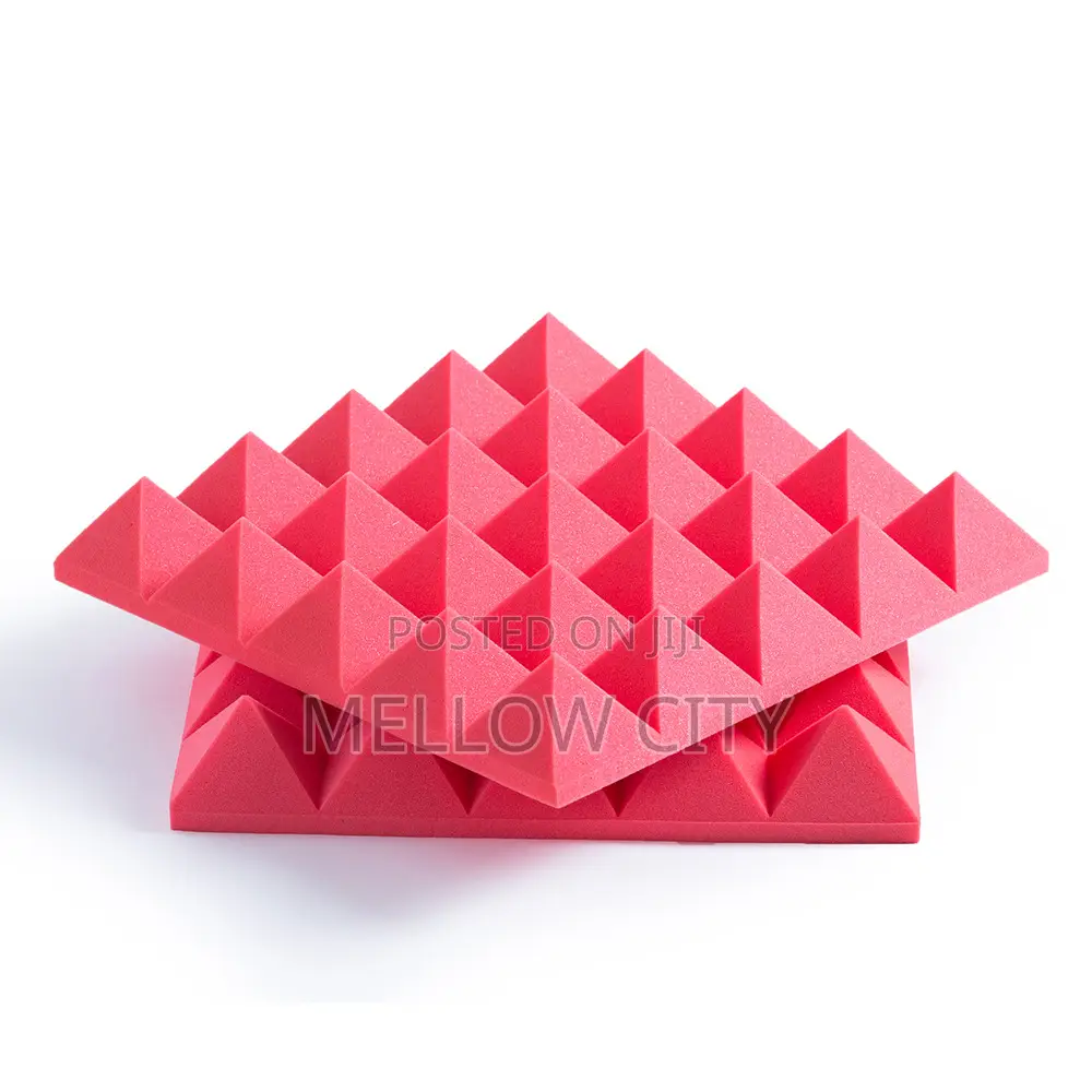 Red Acoustic Foams