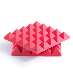 Red Acoustic Foams