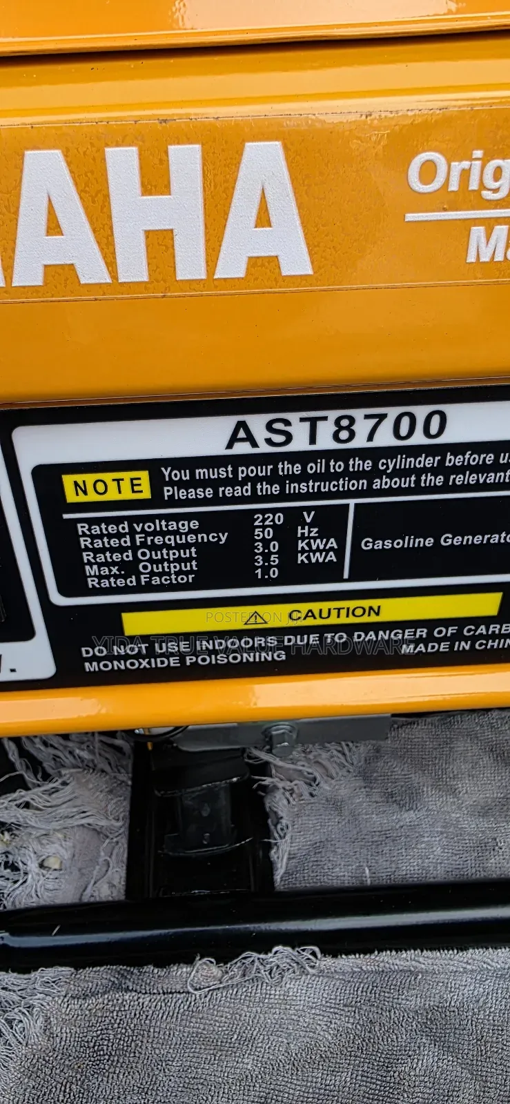 Generator Yamaha 3.5 Jap.Japan