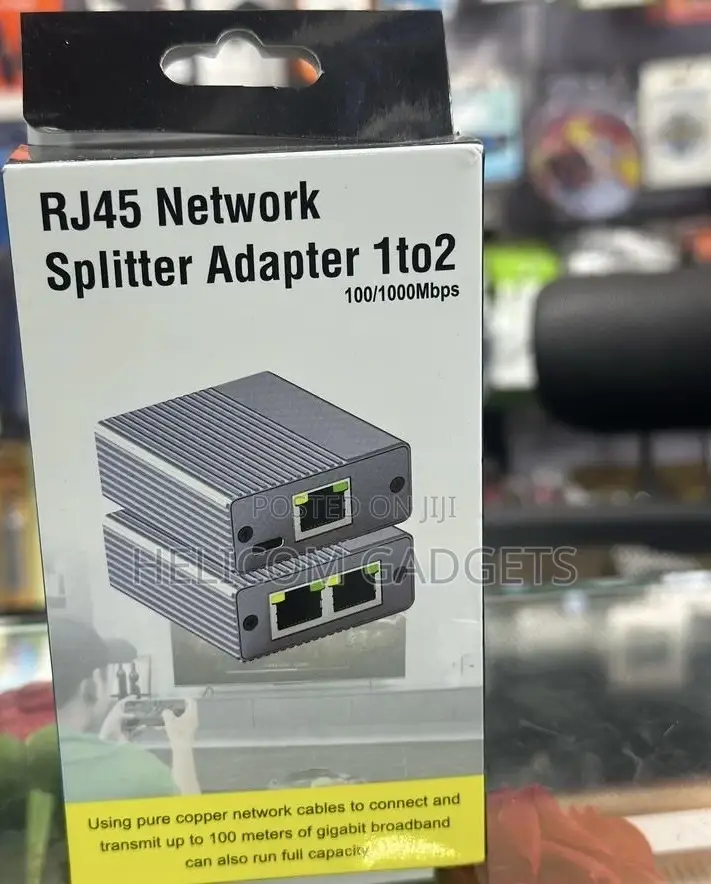 Rj45 Networking Splitter Adapter 1 to 2